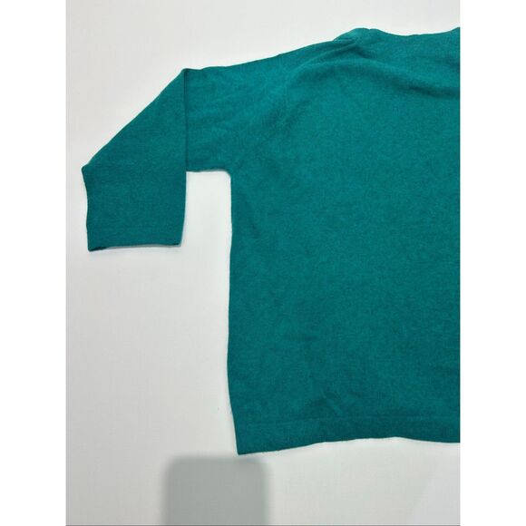 Vtg Ballantyne Of Peebles 100% Cashmere Cardigan Sweater Scotland - Picture 6 of 7